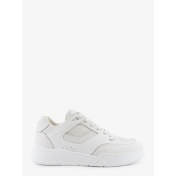 CT-09 leather sneakers with mesh inserts