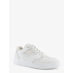 CT-09 leather sneakers with mesh inserts