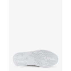 CT-09 leather sneakers with mesh inserts