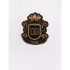 Cotton t-shirt with iconic logo patch