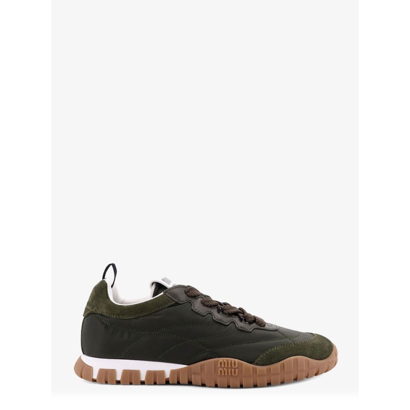 Technical fabric and suede Tyre sneakers