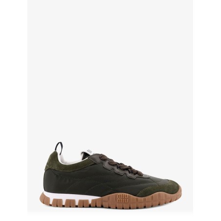 Technical fabric and suede Tyre sneakers