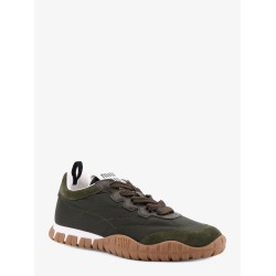 Technical fabric and suede Tyre sneakers