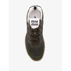 Technical fabric and suede Tyre sneakers