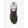 Technical fabric and suede Tyre sneakers