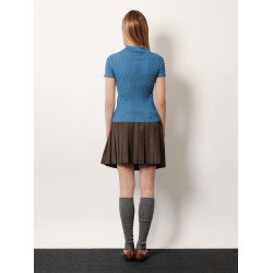 Virgin wool polo shirt