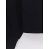 Boatneck cotton sweatshirt