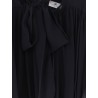 Silk shirt with body detail