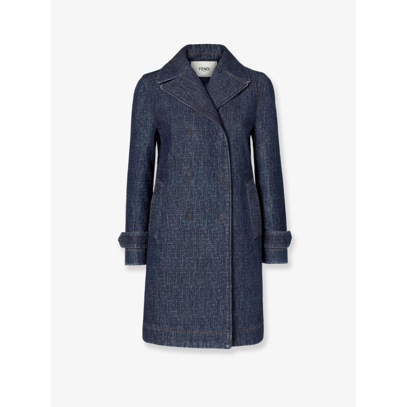 FF padded denim caban