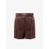 Stretch viscose shorts