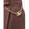 Stretch viscose shorts