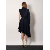 Cut-Out virgin wool dress