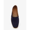 Suede espadrillas with iconic stitching