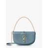 Wallet on Chain Fendigraphy leather crossbody bag