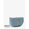 Wallet on Chain Fendigraphy leather crossbody bag