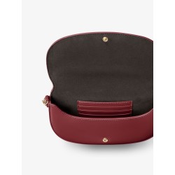 Wallet on Chain Fendigraphy leather crossbody bag