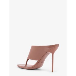 Lidia Thong patent leather sandals