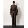 Wool trousers with pinces