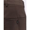 Wool trousers with pinces