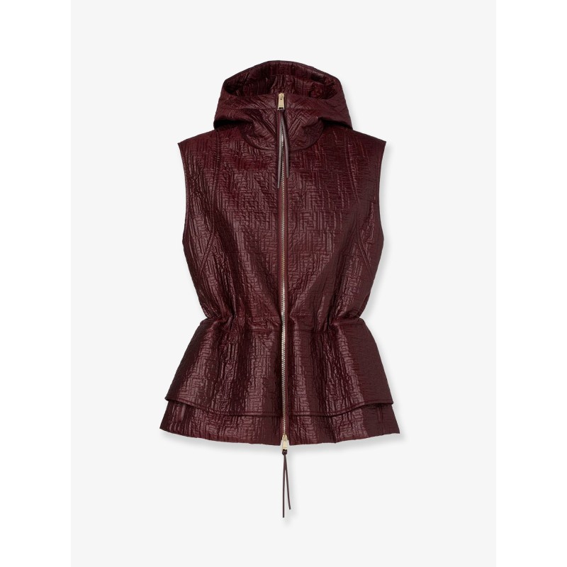 Quilted nylon vest