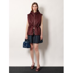 Quilted nylon vest