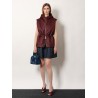 Quilted nylon vest