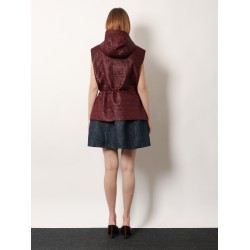 Quilted nylon vest