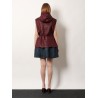 Quilted nylon vest