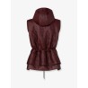 Quilted nylon vest