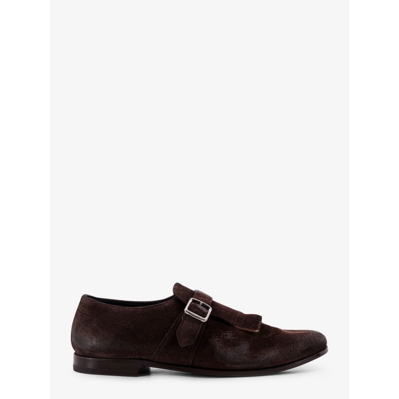 Shanghai Laser suede loafers