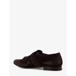 Shanghai Laser suede loafers