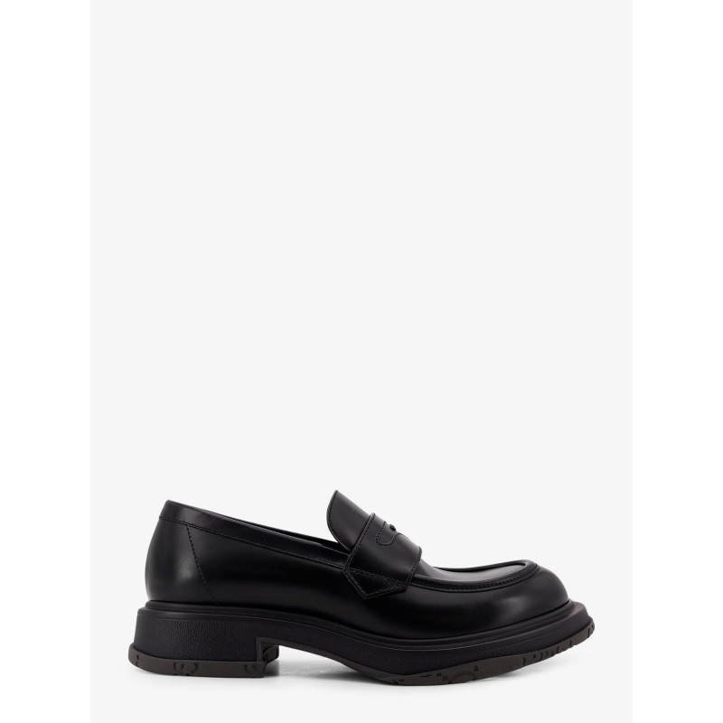 Leather loafers
