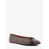 Kali satin ballerinas with all-over rhinestone detail