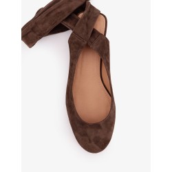 Cloe suede ballerinas