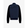 Dior Ribbon College cotton and suede bomber
