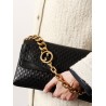 Leather crossbody bag with embossed GG motif