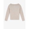 Faretra cashmere sweater with matching removable band
