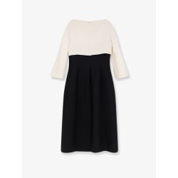 Crêpe midi dress