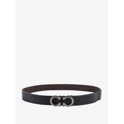 Reversible leather belt