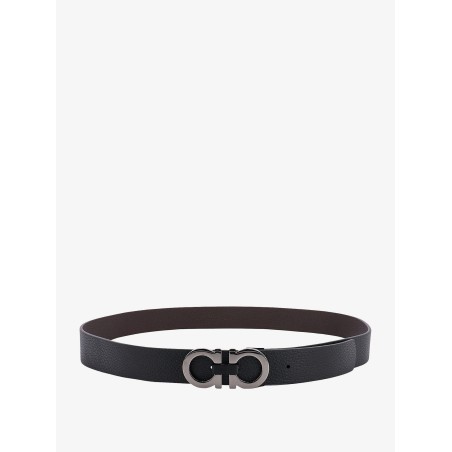Reversible leather belt