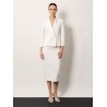 Mxmotre stretch virgin wool skirt