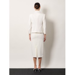 Mxmotre stretch virgin wool skirt