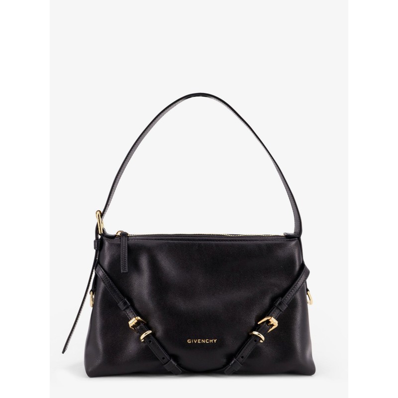 Voyou leather shoulder bag