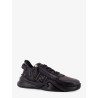 Leather Flow sneakers with FF jacquard fabric inserts