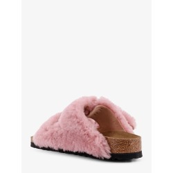 Arizona faux fur low sandals
