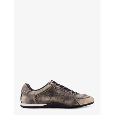 Gucci Shift délavé leather sneakers