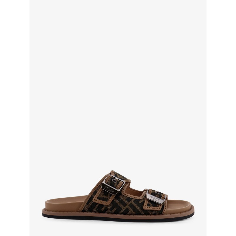 Feel sandals in FF jacquard fabric