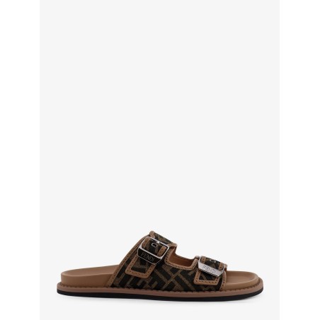 Feel sandals in FF jacquard fabric