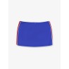 Recycled material mini skirt