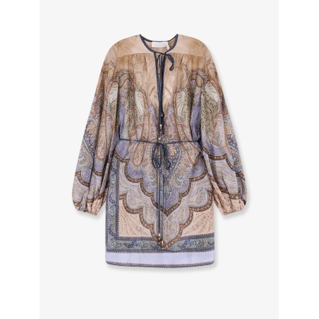 Wanderlust Tunic silk mini dress